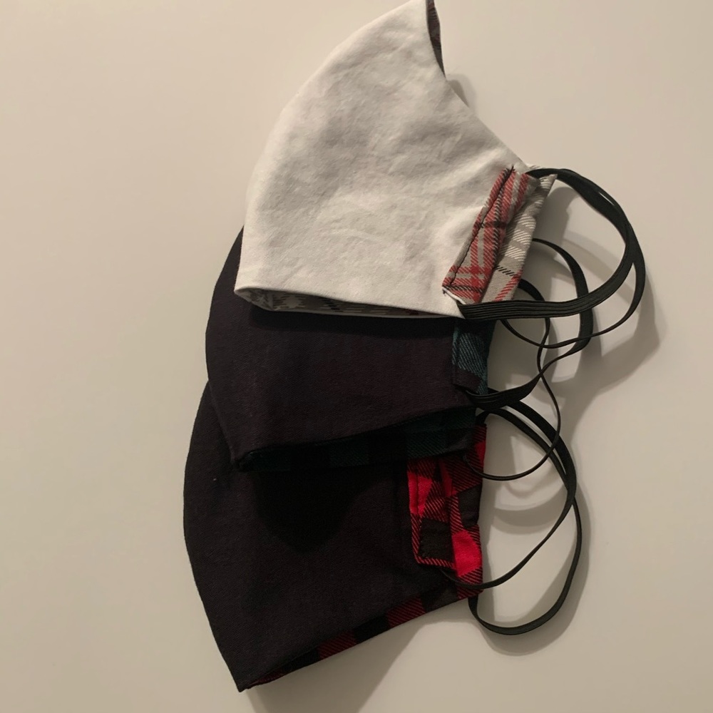 Woman's Plaid Face Mask Bundle - Picture 5 of 8